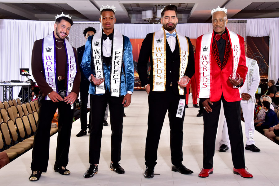 2023 World's Perfect Man Optional Competition Winners